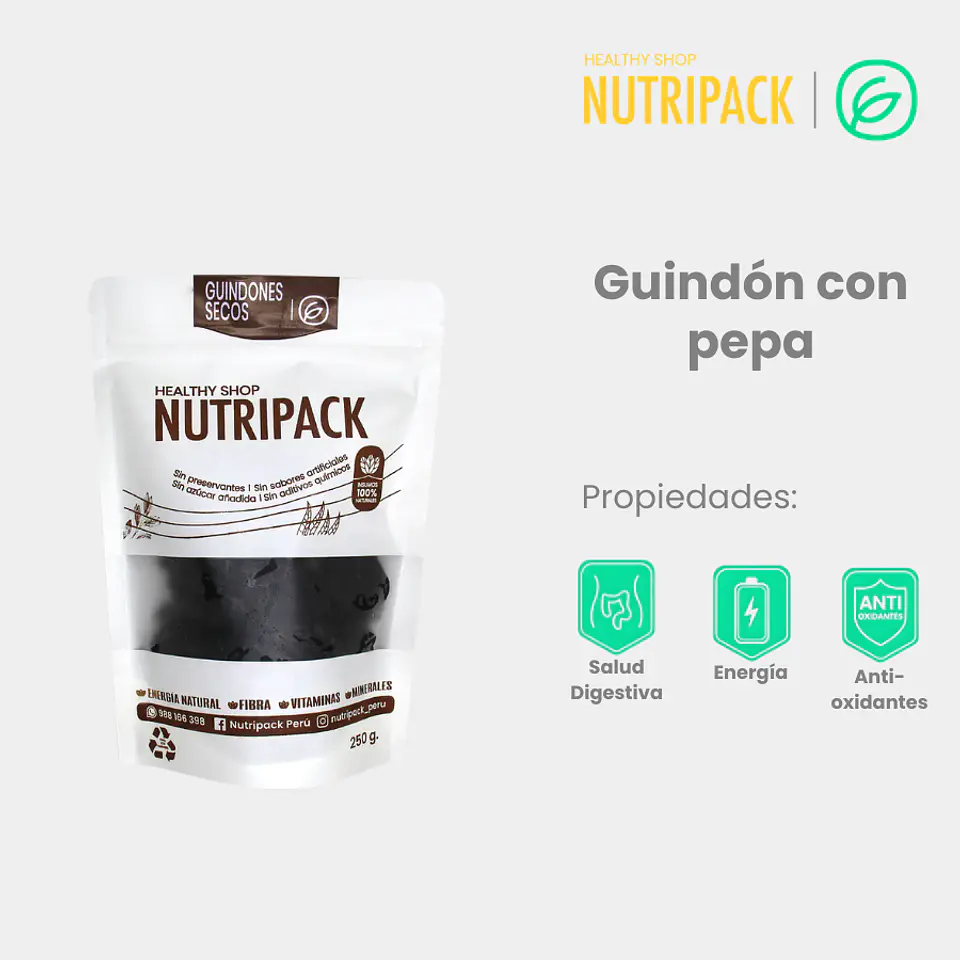Guindón Grande Con Pepa, 500 g / 250 g / 1 Kg 1