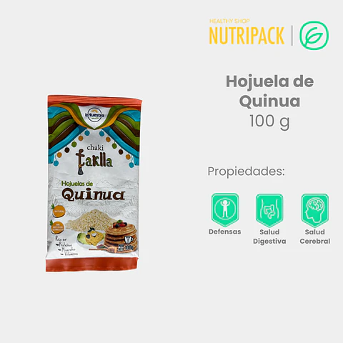Hojuelas De Quinua, 100 g