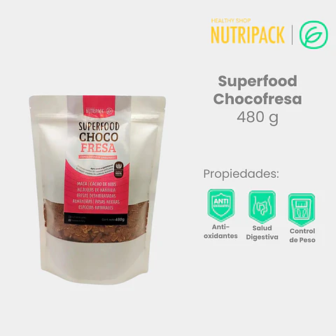 Superfood Chocofresa, 480 g