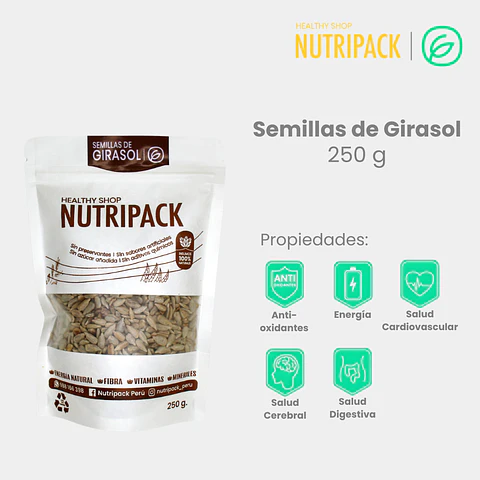 Semillas De Girasol, 250 g