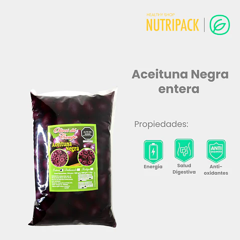 Aceitunas Negras, 1 Kg