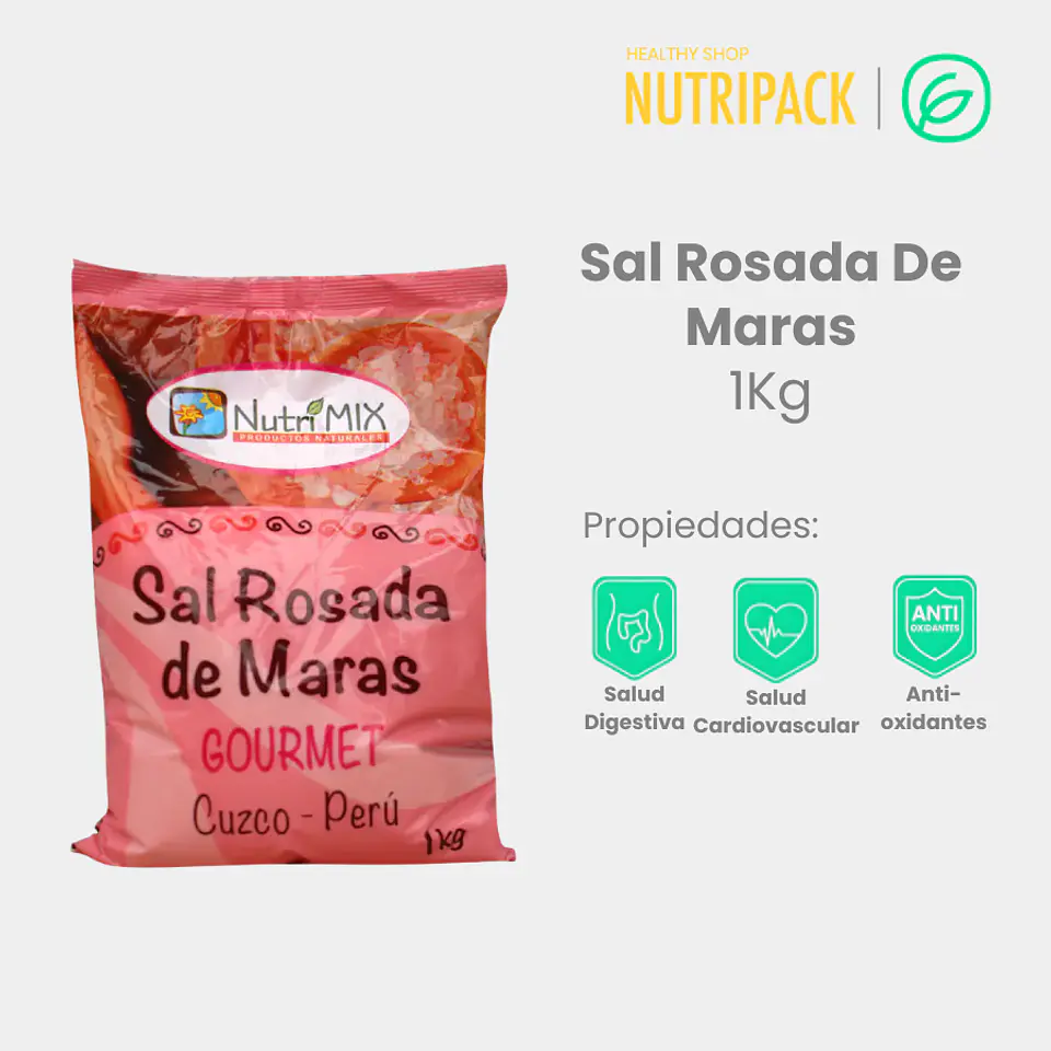 Sal Rosada De Maras, 1 Kg 1