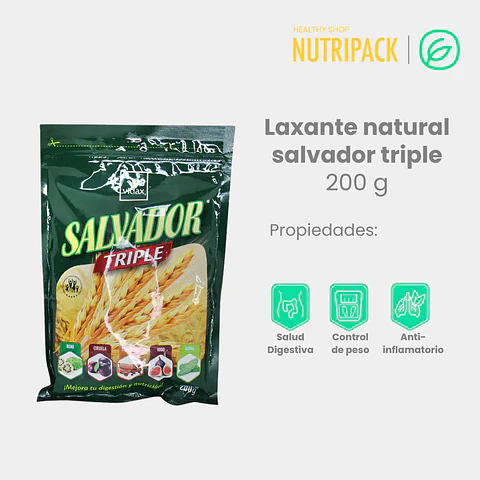 Laxante Natural Salvador Triple, 200 g