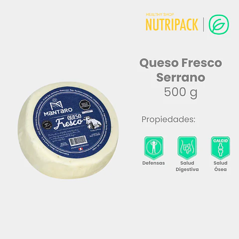 Queso Fresco Serrano, 500 g