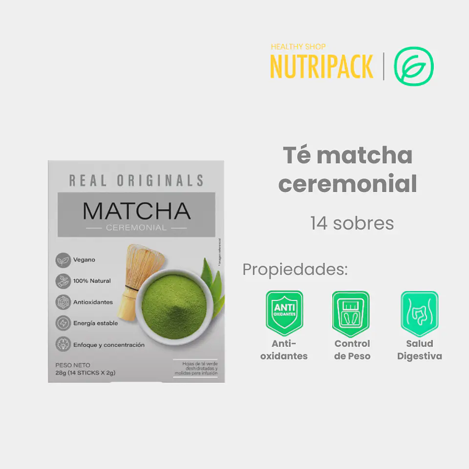 Té Matcha ceremonial, 14 sobres 1