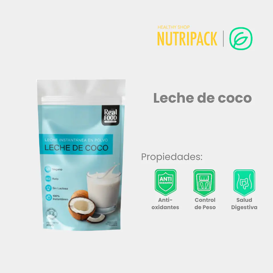 Leche de coco instantánea, 200 g 1