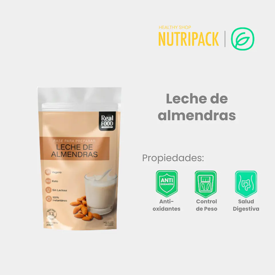 Leche de almendras, 200 g 1