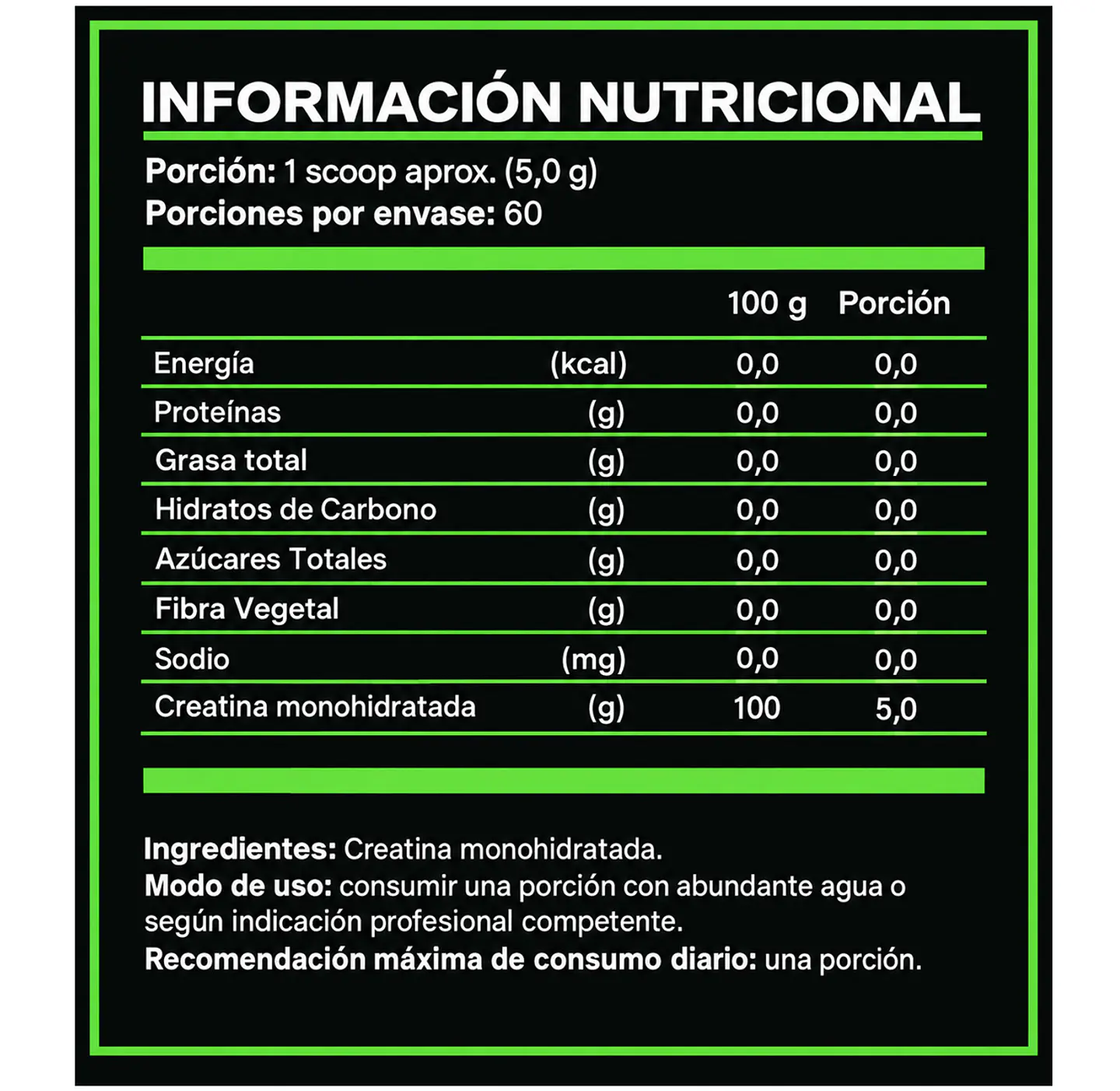 Creatina Monohidratada – Power Boost 4