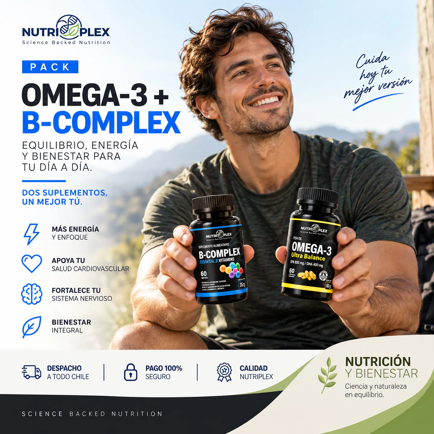 Pack Omega-3 + B-Complex 4