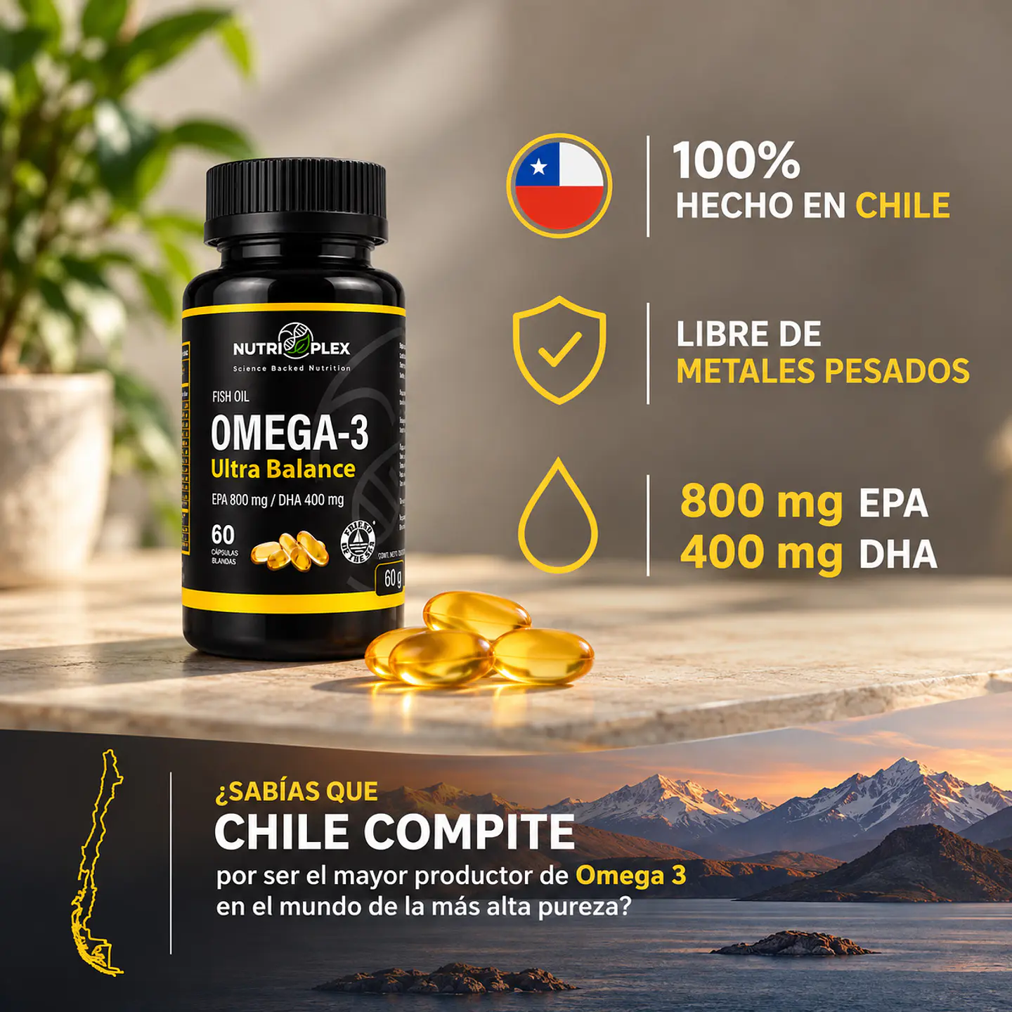 Pack x 3 - Omega-3 Ultra Balance. 4