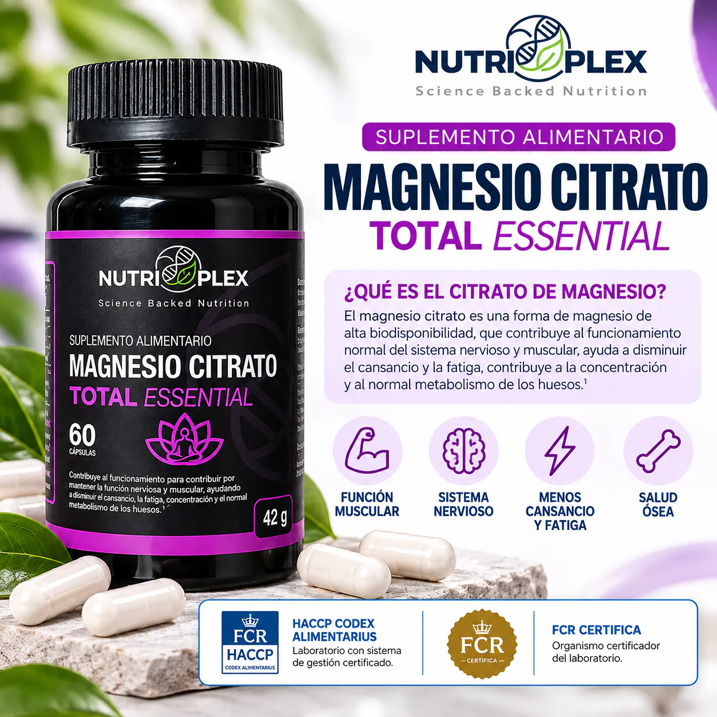 Citrato de Magnesio – Total Essential 3