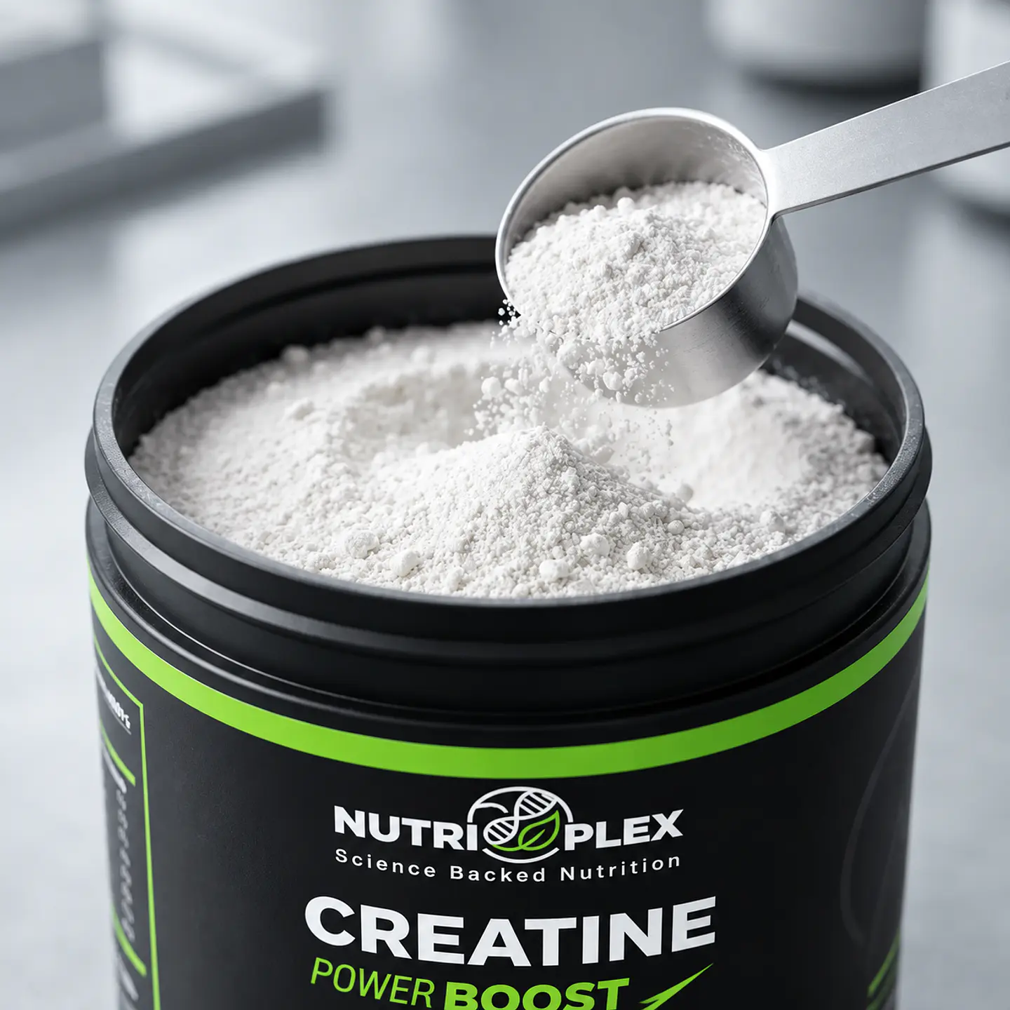 Pack X2 Creatina Monohidratada Nutriplex 300g + Mug Shaker 3