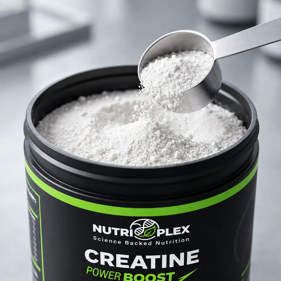 Pack X2 Creatina Monohidratada Nutriplex Power Boost 300g 3