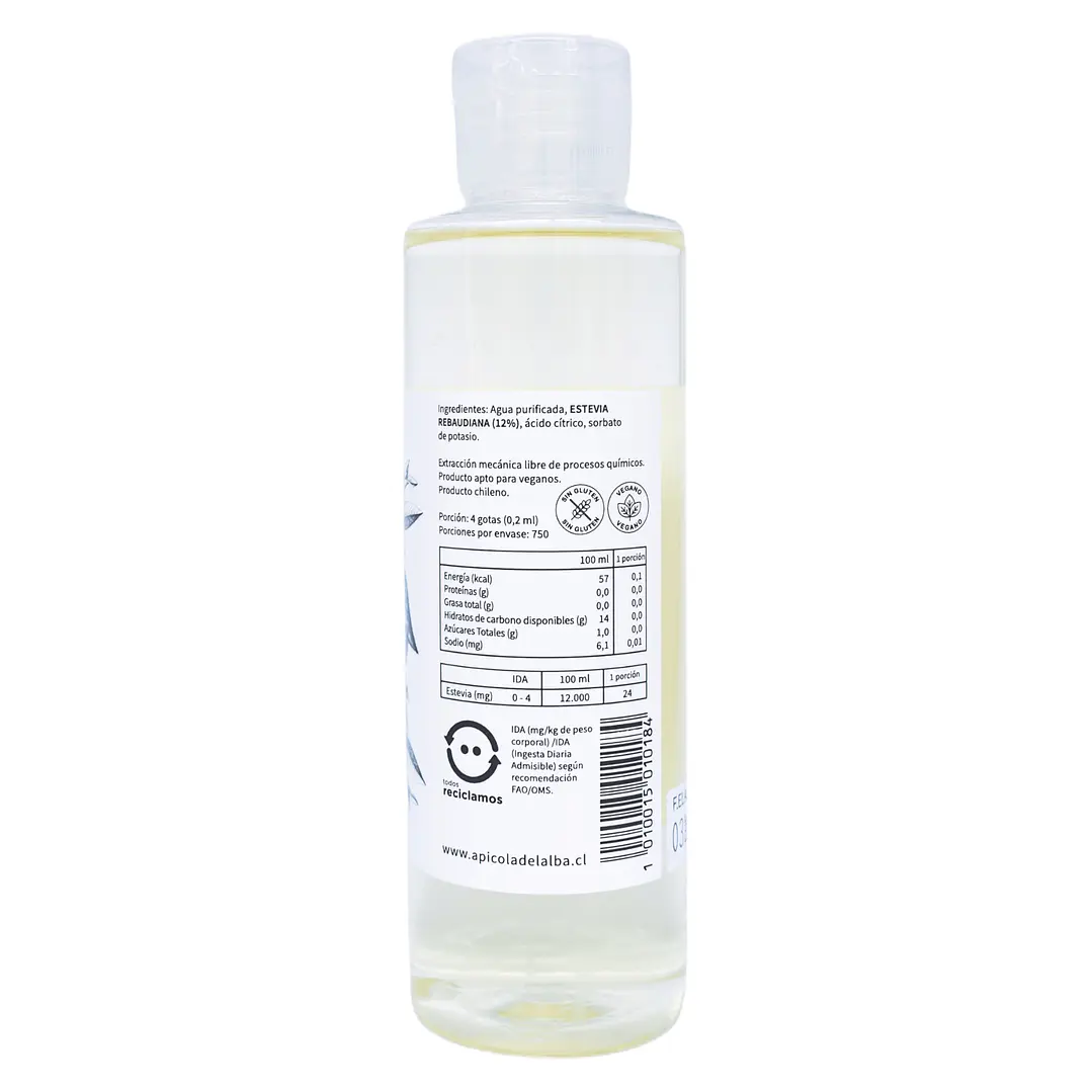 Stevia Líquida 150 Ml - Del Alba 2