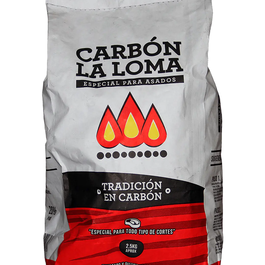 Carbón Vegetal La Loma 2,5 KG 3