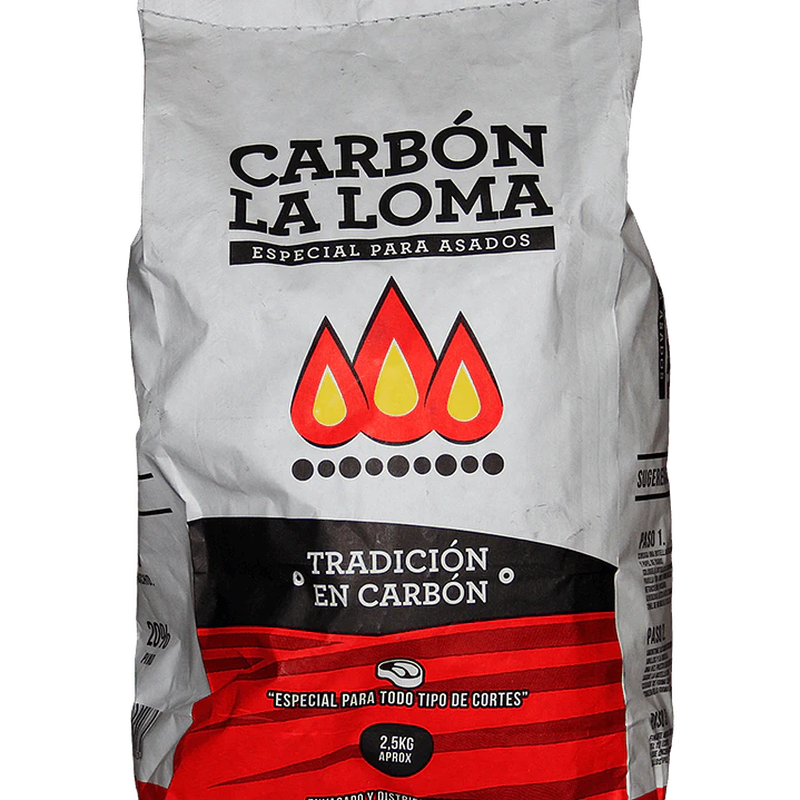 Carbón Vegetal La Loma 2,5 KG 3