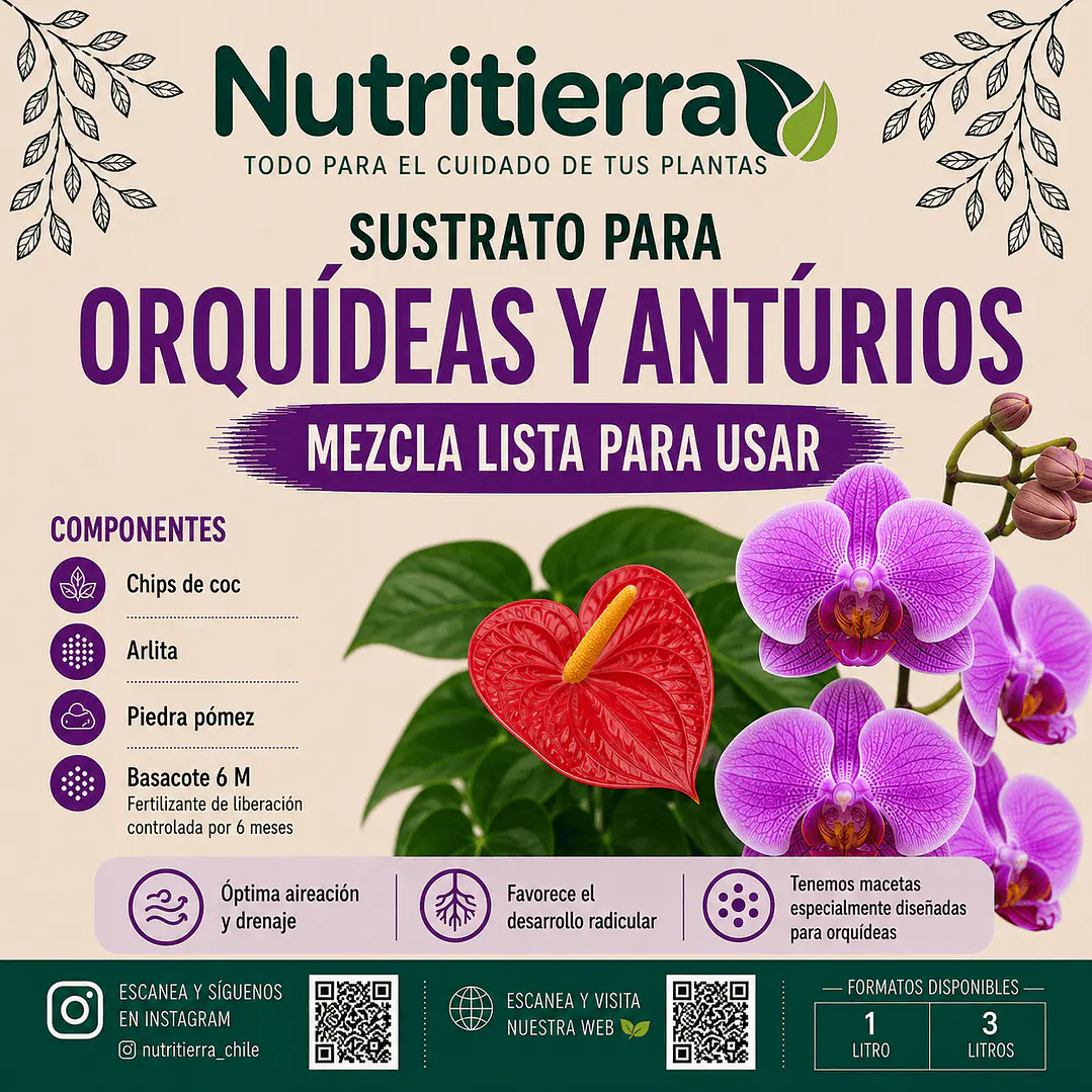 Sustrato para Orquídeas  1