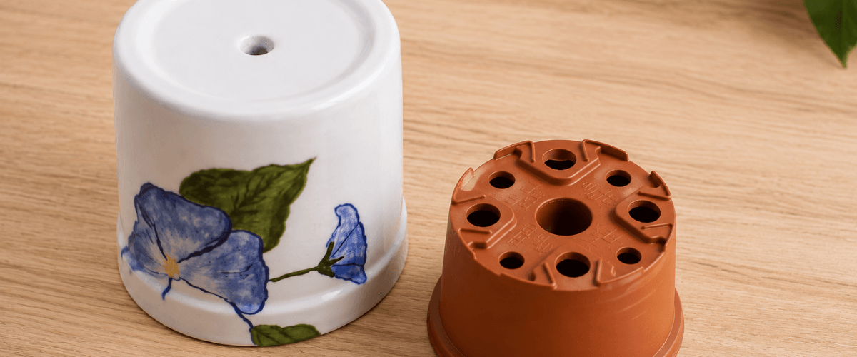 La maceta que estás usando podría estar matando tu planta