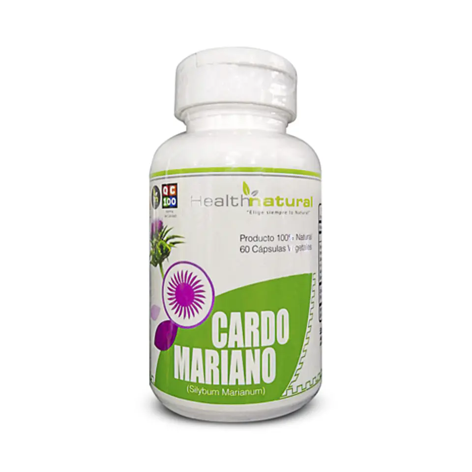 Cardo Mariano 500 mg 60 Cápsulas 1