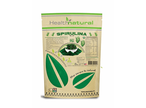Spirulina En Polvo Orgánico 300 g 