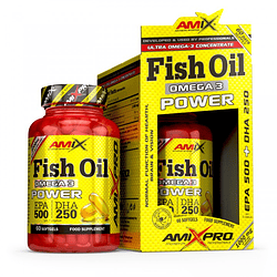 Fish Oil Omega 3 Power  Amix 60 Softgels