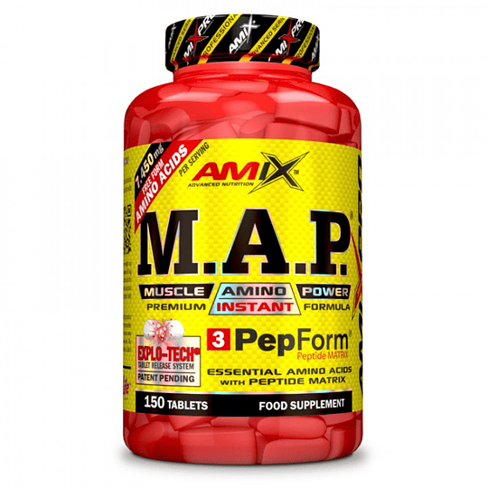 Aminoácidos M.A.P.® Muscle Amino Power AmixPro 150 Tabletas