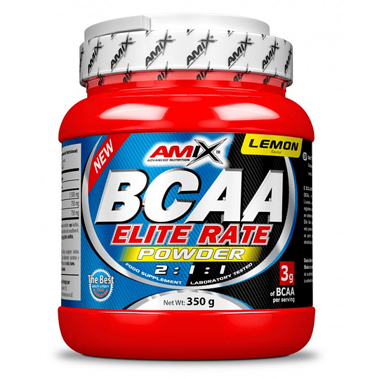 Aminoácidos BCAA Elite Rate 350g