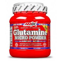 Glutamina Micronizada Amix 500 Grs
