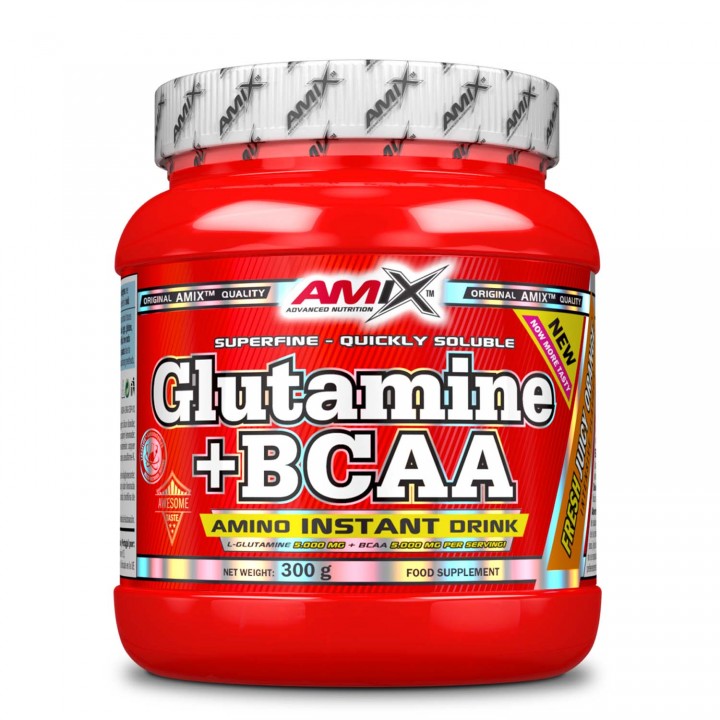 Aminoácidos Glutamina + BCAA 300 g 2