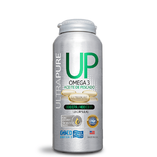 Omega 3 Up Ultrapure 120 Cápsulas