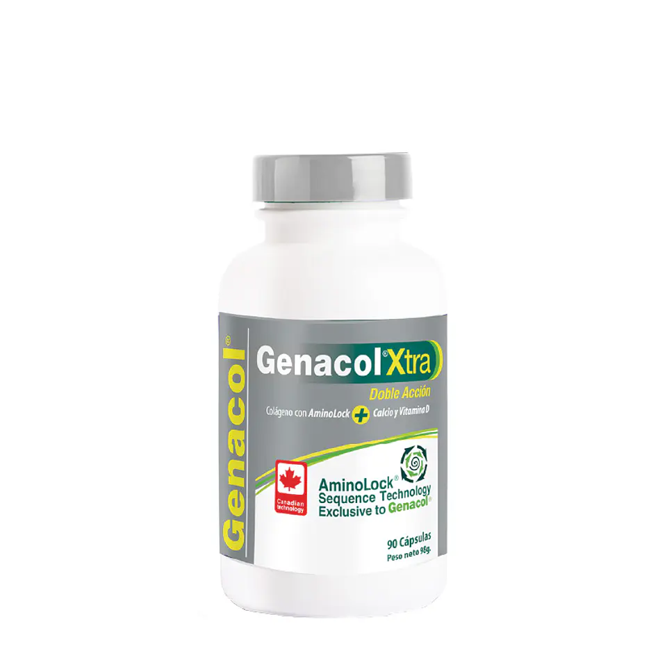 Colágeno Hidrolizado Genacol Xtra 90 Cápsulas 1