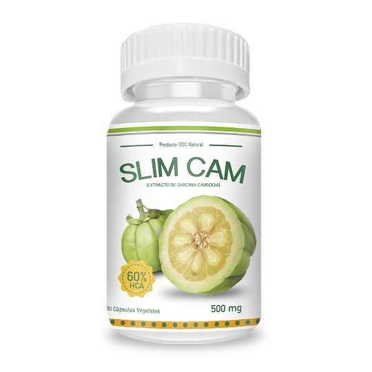 Garcina Cambogia Slim Cam 500 mg 90 Cápsulas