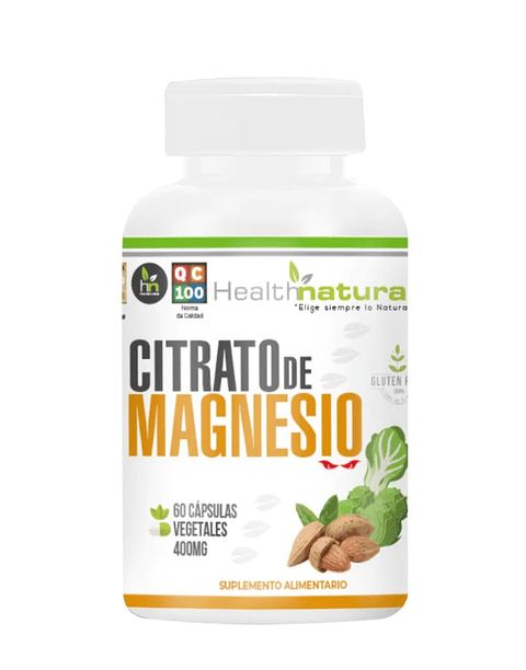 Citrato de Magnesio,60 Caps.