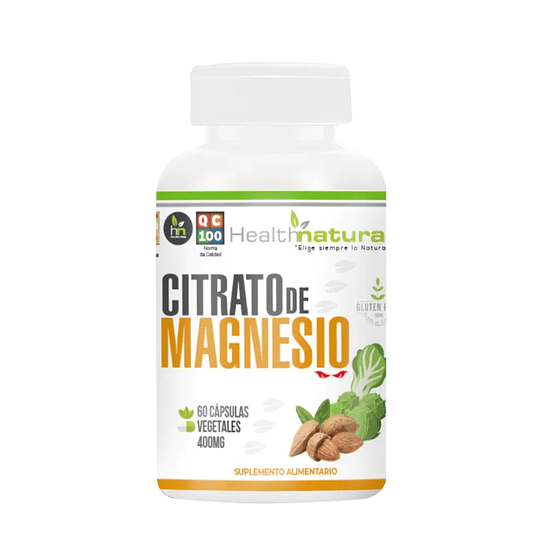 Citrato de Magnesio 400 mg, 60 caps. - Image 1