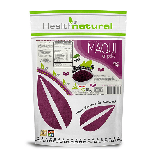 Maqui en Polvo 150gr Health Natural