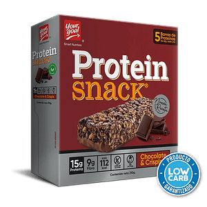Caja Protein Snack Chocolate & Crispis - (x5) 