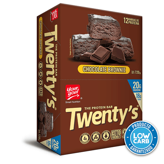 Caja Twenty's Chocolate Brownie (x12)  - Image 1