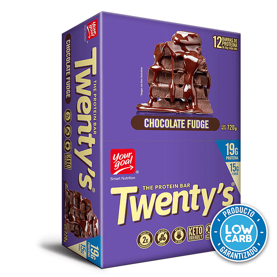 Caja Twenty's Chocolate Fudge (x12) - Image 1