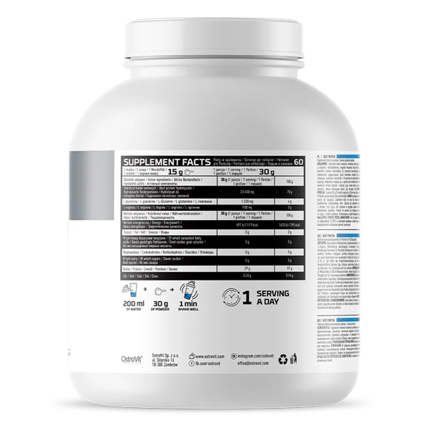 BEEF PROTEIN 1800 GR 2