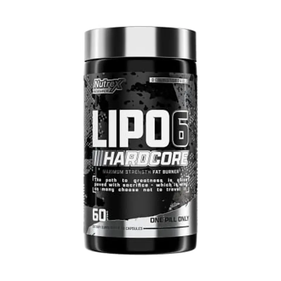 Lipo-6 Hardcore 60 Cápsulas 1