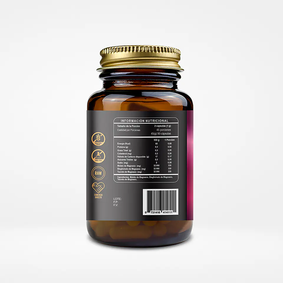 Triple Magnesio 90 Capsulas 2