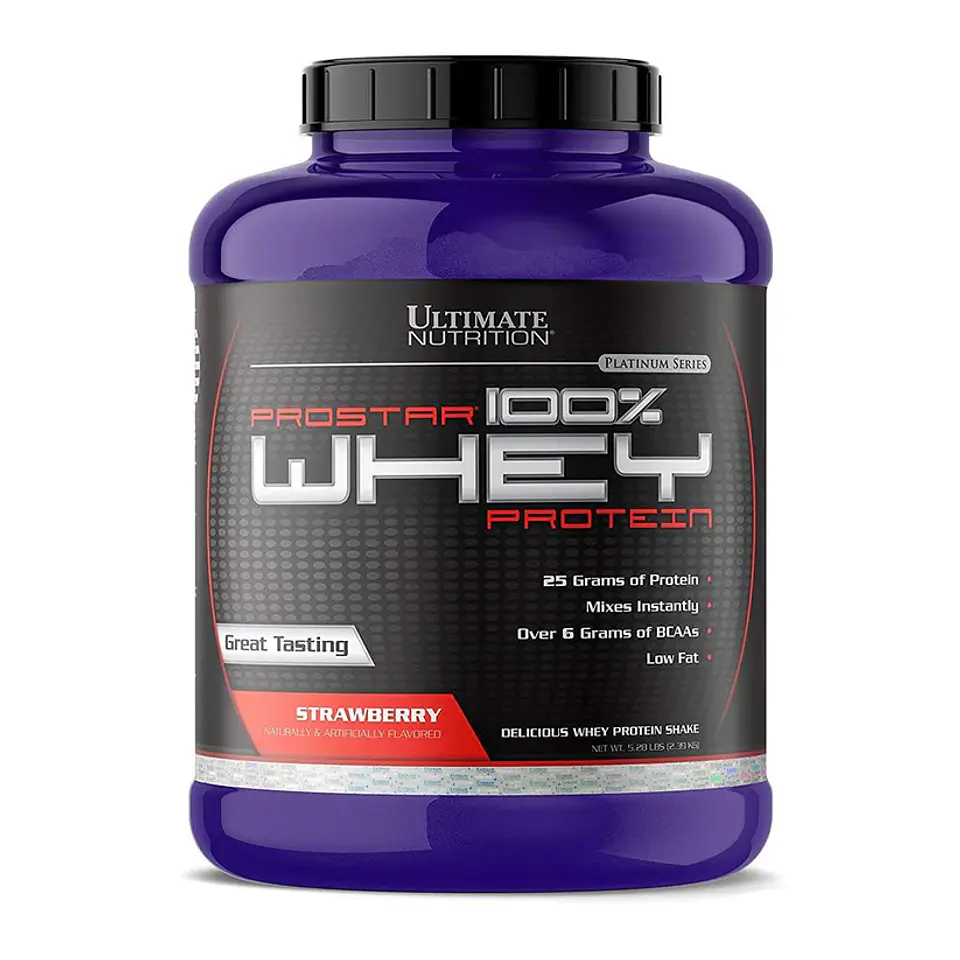 Proteína Prostar 100% Whey Protein 5,28 Lbs 5