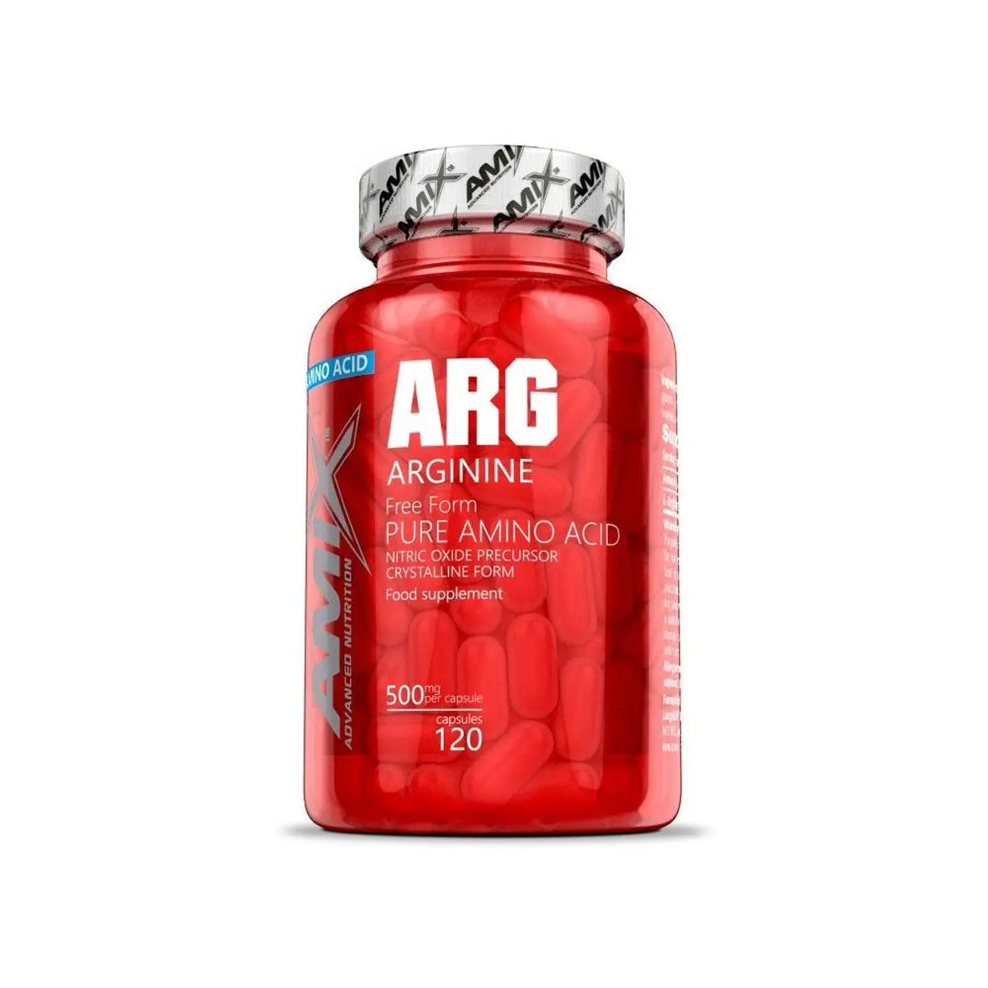 L-Arginina Amix 120 Cápsulas 1