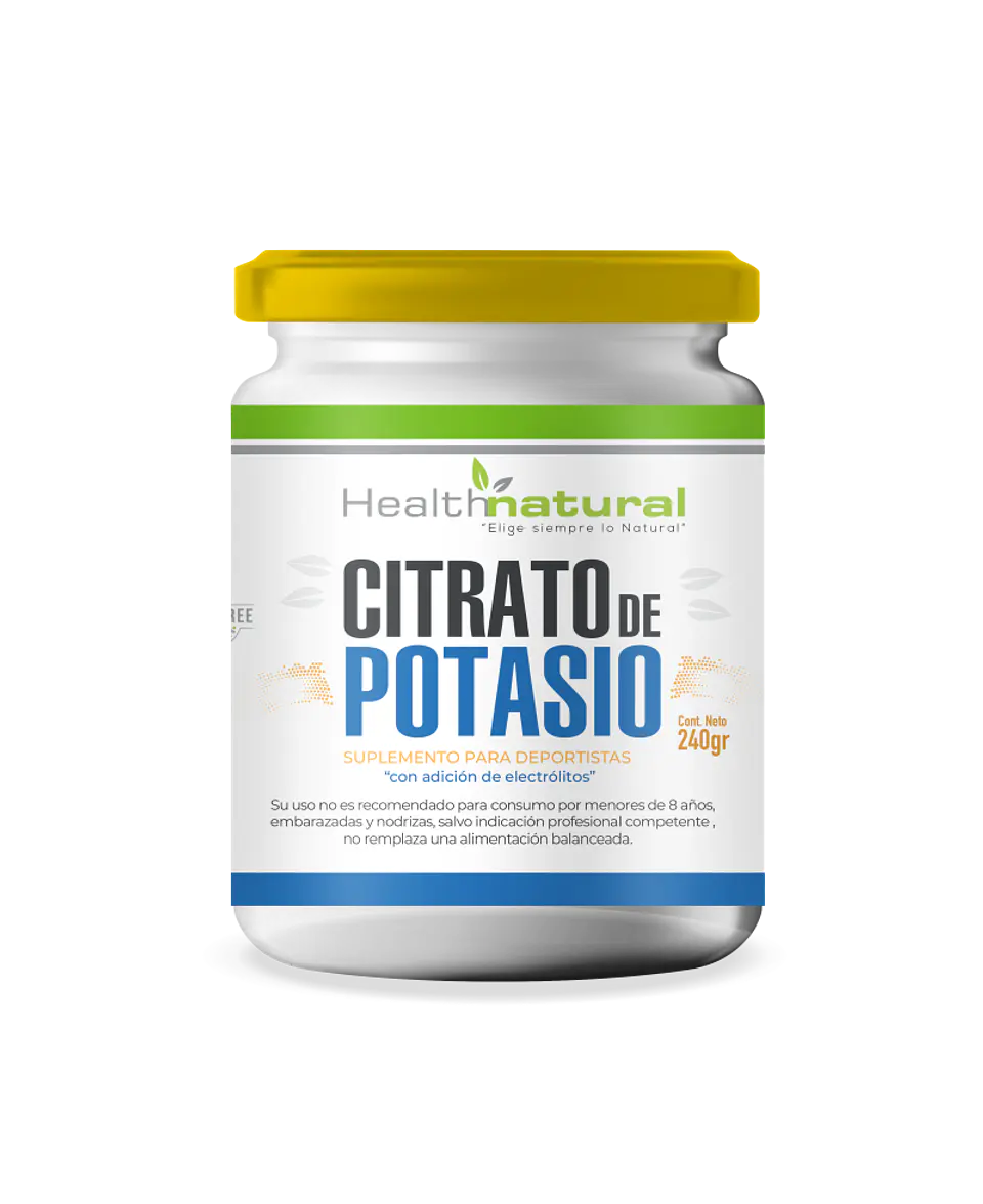 Citrato de Potasio 240gr Health Natural 1