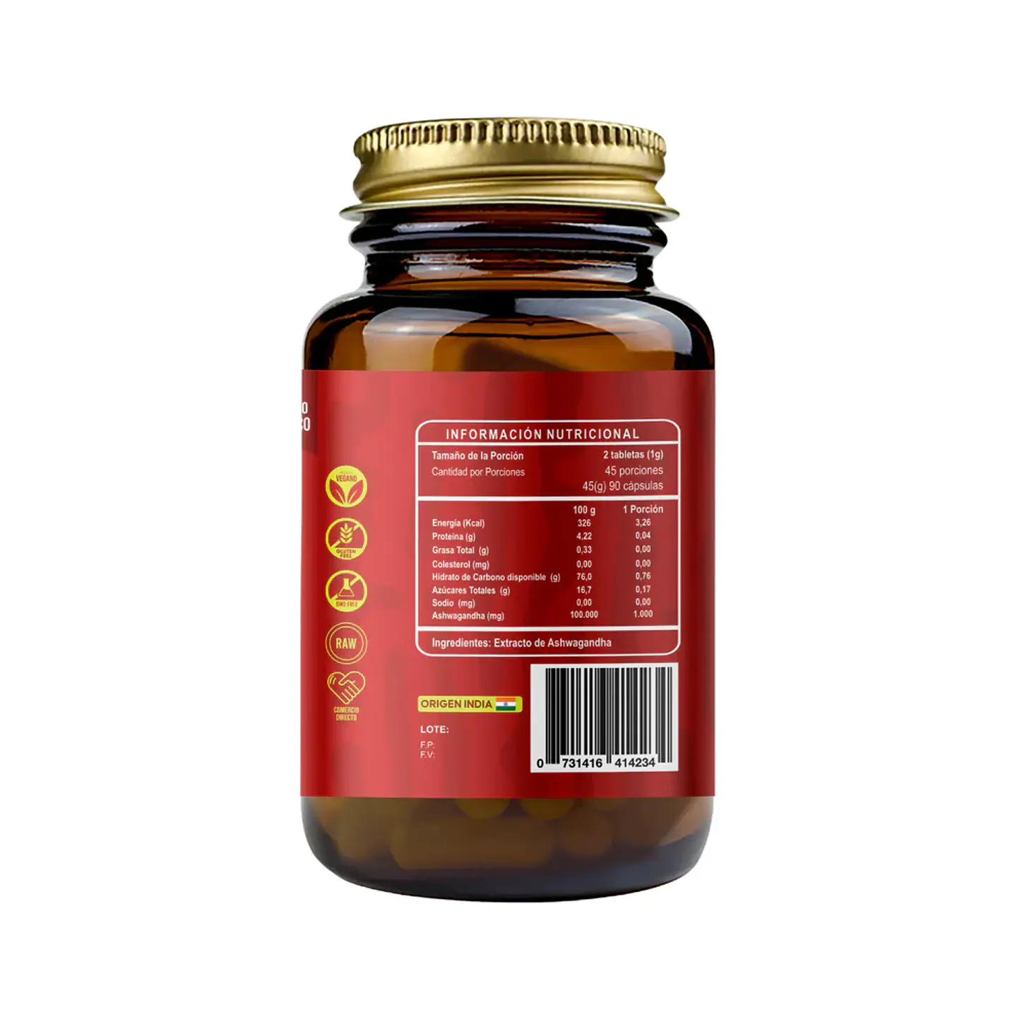 Ashwagandha, 90 cáps, 500 mg | RI&CO 3