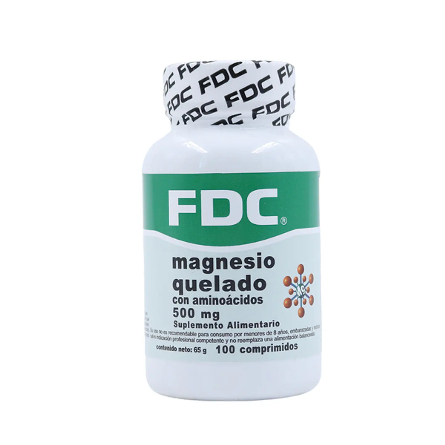 Magnesio Quelado 500 mg 100 Comprimidos 1