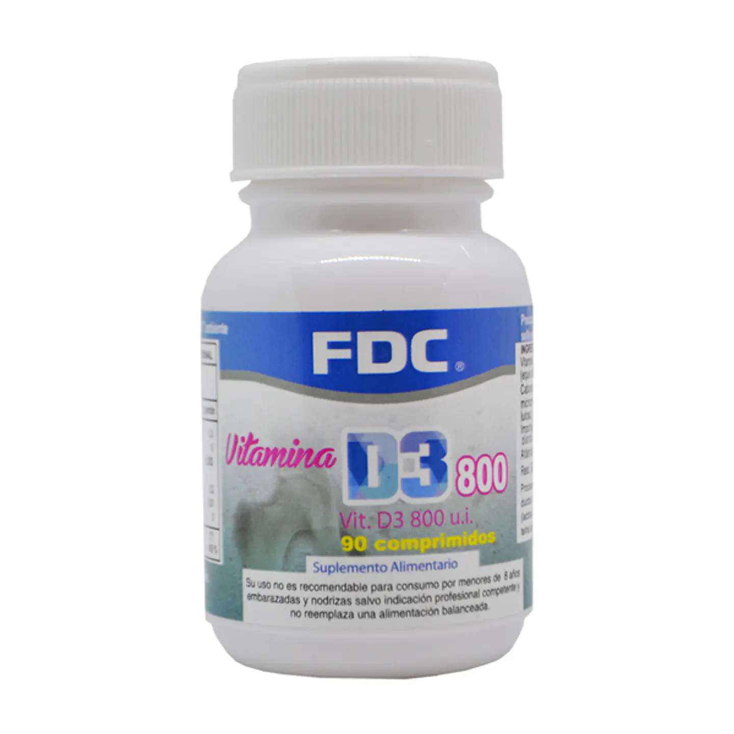 Vitamina D3 800 u.i. 90 comprimidos 1