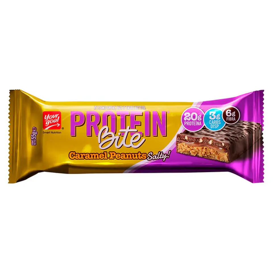 Protein Bite Caramel Peanuts 1