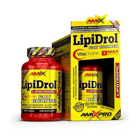 AmixPro® LipiDrol Fat Burner 120 Cápsulas