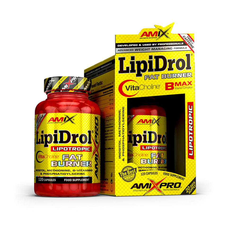 AmixPro® LipiDrol Fat Burner 120 Cápsulas 1